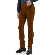 Pantalon Lee Pantalon MARION STRAIGHT VELOURS Tumbleweed