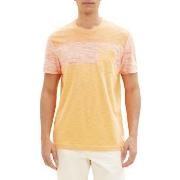 T-shirt Tom Tailor Tee Shirt POCKET Orange