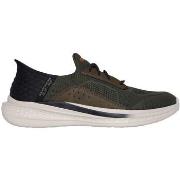 Baskets Skechers ZAPATILLAS DE HOMBRE SLIP INS VERDE 210891