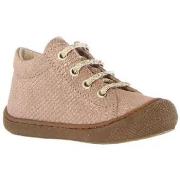 Boots enfant Naturino CHAUSSURE SOUPLE COCOON ZIP ROSE