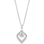 Collier Lotus Collier Silver goutte argent et oxyde