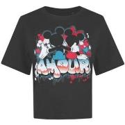 T-shirt Disney Graff Amour