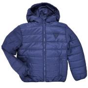 Doudounes enfants Guess HOODED LS PADDED PUFFER W ZIP