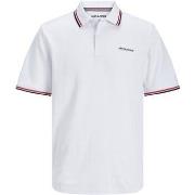 T-shirt Jack &amp; Jones 12250736 CAMPA-WHITE