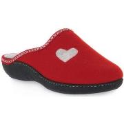 Chaussures Emanuela 1800 ROSSO PANTOFOLA