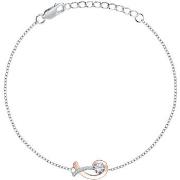 Bracelets Cleor Bracelet en argent 925/1000 et zircon