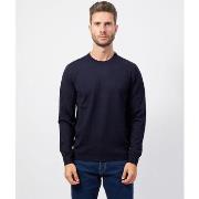 Pull BOSS Pull col rond homme en laine avec logo