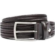 Ceinture Suitable Ceinture Tissée Marron Foncé