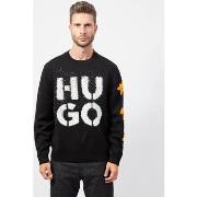 Pull BOSS Pull homme coupe décontractée avec imprimé