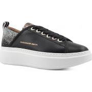 Chaussures Alexander Smith Wembley Sneaker Donna Black Silver WYW0497