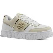 Chaussures Liu Jo Lovely 09 Sneaker Donna White Ivory BF4105PX575