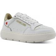 Chaussures Love Moschino Sneaker Donna Bianco Platino JA15144G1LJC210A