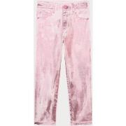 Pantalon enfant Billieblush Pantalon fille effet métallisé