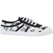 Baskets Kawasaki Tattoo Canvas Shoe K202420 1002 White