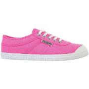 Baskets Kawasaki Original Neon Canvas Shoe K202428 4014 Knockout Pink