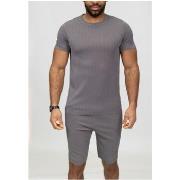 Ensembles de survêtement Kebello Ensemble Short,Tshirt Gris H