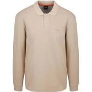 Sweat-shirt BOSS Polo Petempestolong Long Sleeve Beige