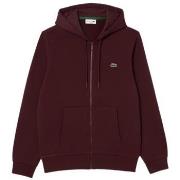 Sweat-shirt Lacoste SWEATSHIRT ZIP FLEECE - EXPRESSO - 2