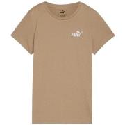 T-shirt Puma TEE-SHIRT ESSENTIAL+ EMBROIDERY MARRON - OAK BRANCH - L