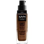 Fonds de teint &amp; Bases Nyx Professional Make Up Can't Stop Won't S...