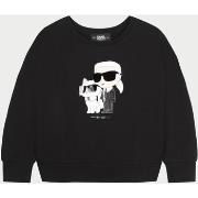 Sweat-shirt enfant Karl Lagerfeld Sweat pour fille avec imprimé