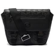 Sac bandoulière Lacoste PETIT SAC MESSENGER NOMOGRAMME NOIR