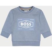 Sweat-shirt enfant BOSS Sweat-shirt à col rond pour bébé avec logo