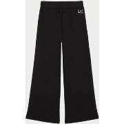 Pantalon enfant Emporio Armani EA7 Pantalon noir pour fille avec élast...