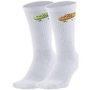 Chaussettes Nike LOT DE 2 PAIRES DE CHAUSSETTES X KIM JONES / BLANC