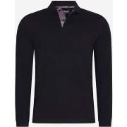 Polo Barbour Polo de sport L/S - noir