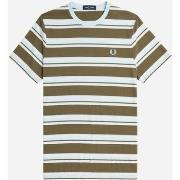 T-shirt Fred Perry T-shirt à rayures - ungre snwh lgice