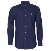 Chemise Polo Ralph Lauren CHEMISE AJUSTEE EN POPLINE DE COTON COL BOUT...