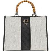 Sac Guess Kerima 2 Borsa Tote Donna Natural Coal Logo AG933722