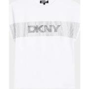 T-shirt enfant Dkny T-shirt fille avec logo