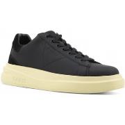 Chaussures Guess Retro Suede Sneaker Uomo Black FMTELBELE12