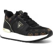 Chaussures Guess Sneaker Donna Black Brown FLTKYNFAL12