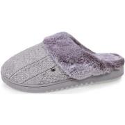 Chaussons Isotoner Chaussons mules tricot Femme Gris