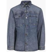 Chemise Jack &amp; Jones 12252698 SCOTT OVERSHIRT-BLUE DENIM