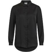 Chemise Vila NOOS - VIELLETTE SATIN L/S SHIRT/SU - NOOS 14063320