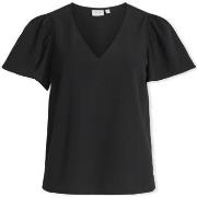 Blouses Vila Top Kirsti Ika LS - Black Beauty