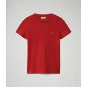 T-shirt enfant Napapijri K SALIS - NP0A4F1L-094 OLD RED