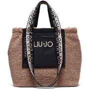 Sac a main Liu Jo Shopper en tissu effet ourson