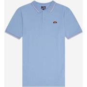 T-shirt Ellesse Polo Rooks - bleu clair rose clair blanc