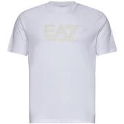 T-shirt Ea7 Emporio Armani Visibility Logo T-Shirt White