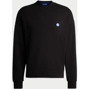 Sweat-shirt BOSS Sweat homme avec logo bleu