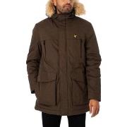 Veste Lyle &amp; Scott Parka D'Hiver Doublée De Polaire