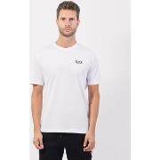 T-shirt Emporio Armani EA7 T-shirt à col rond en coton avec logo