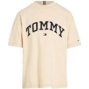 T-shirt enfant Tommy Hilfiger KB0KB08666 VARSITY-AEX COUNTRY IVORY