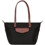 Sac a main Hexagona Sac cabas Ref 63412 Noir Marron 38*22*11 cm