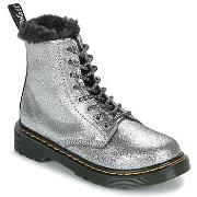 Boots enfant Dr. Martens 1460 Serena J Silver Distressed Foil